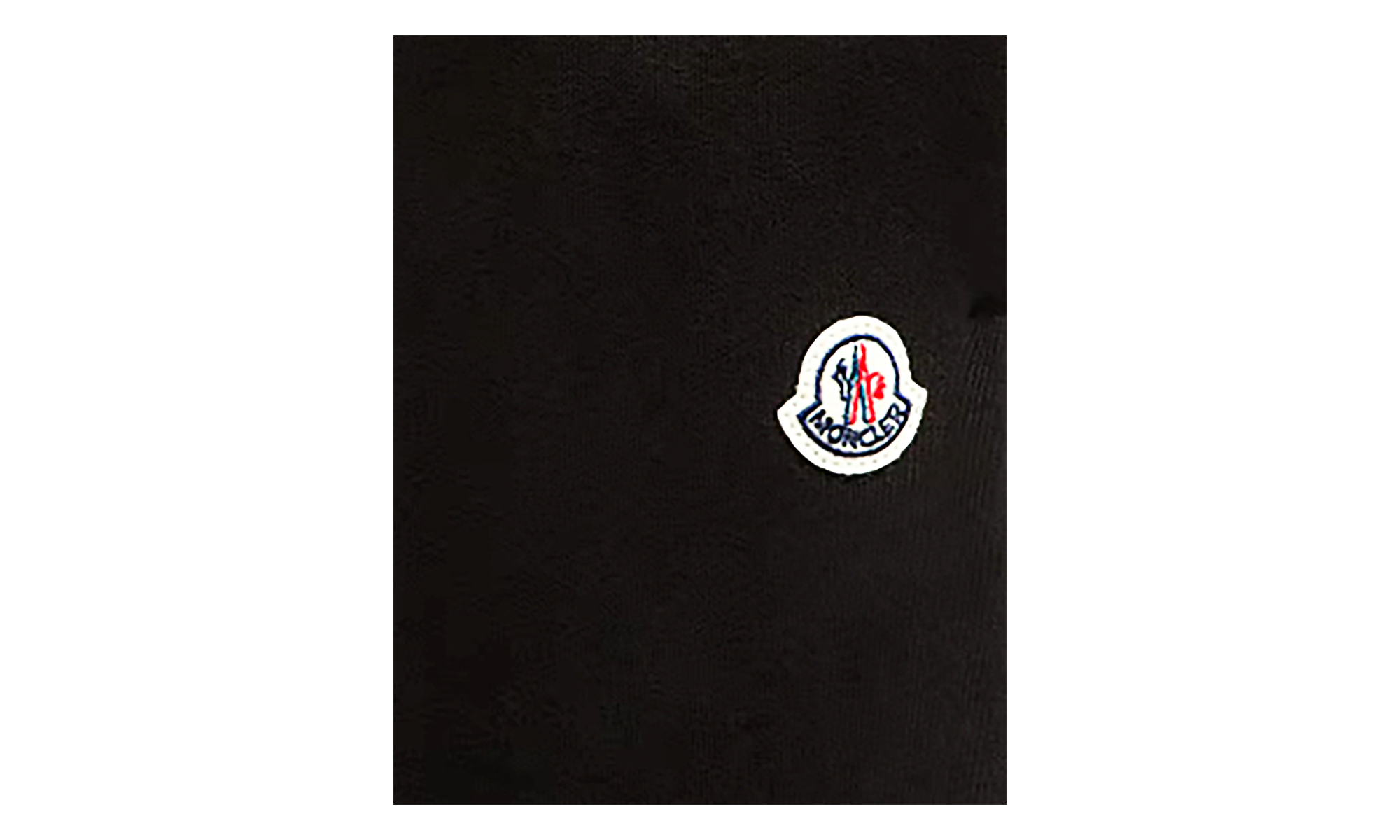 Pantalone Lungo / Logo Patch Cotton Sweatpants "Black" MON12