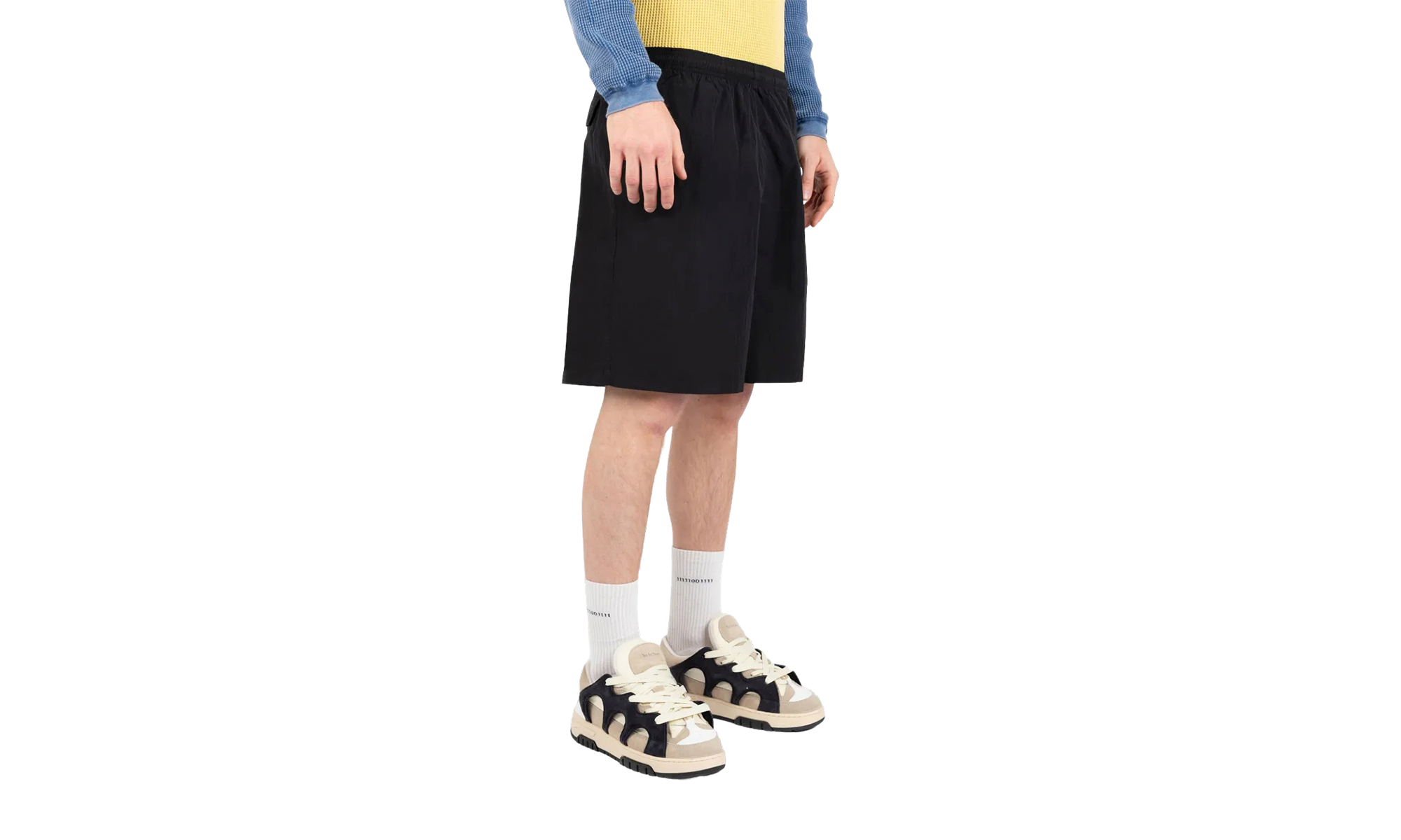 Court Shorts "BLAC BLACK" 112330 BLAC