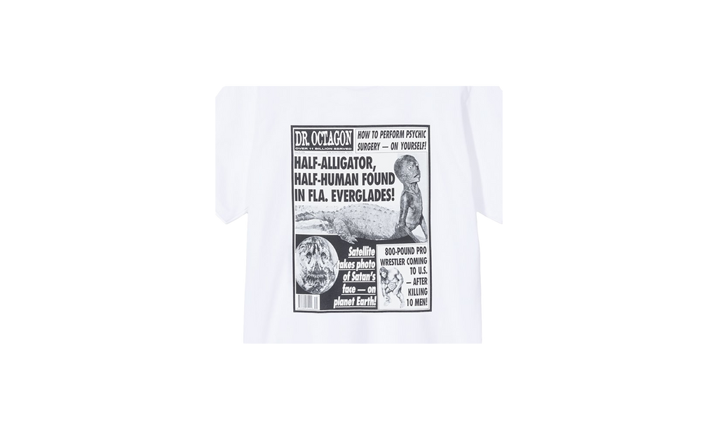 Dr. Octagon Graphic T-Shirt "White" STUS77