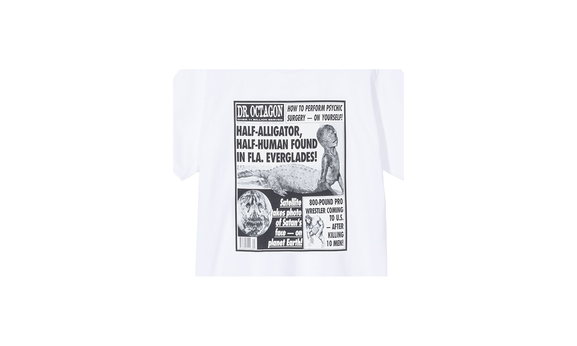Dr. Octagon Graphic T-Shirt "White" STUS77