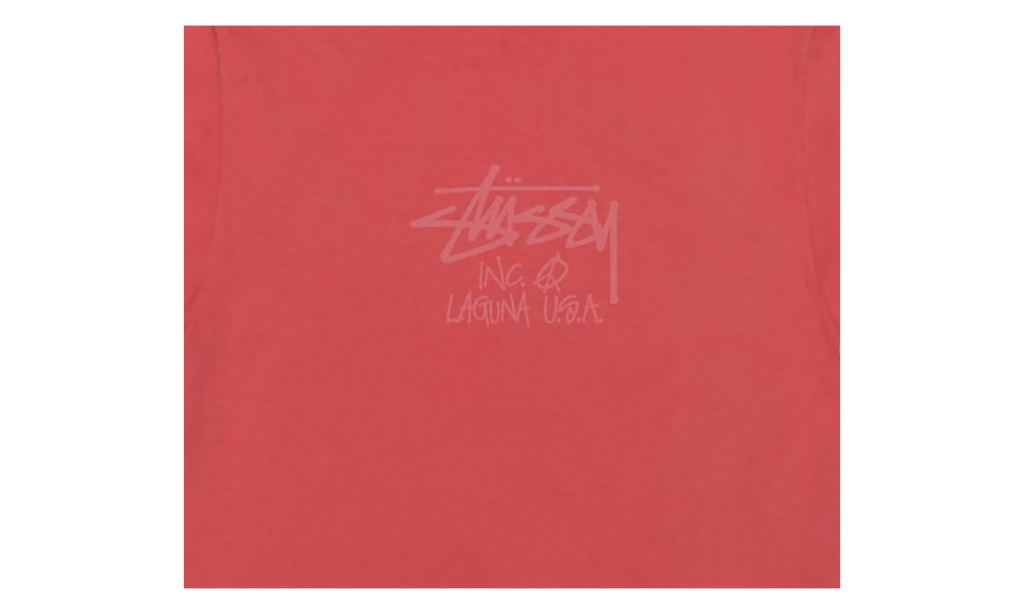 Laguna USA Pigment Dyed Tee "Guava" STUS390