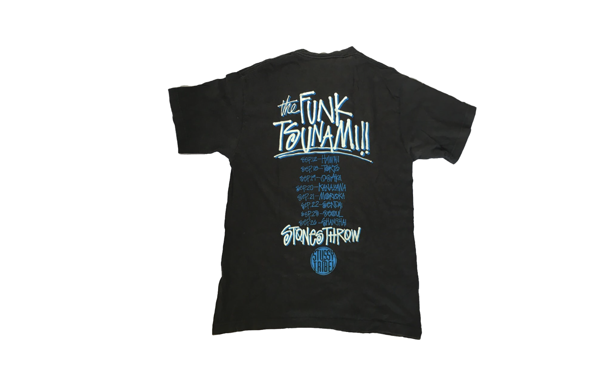 Dam Funk the Funk Tsunamis Stone Throw Shirt "Black" STUS312