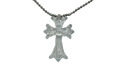 Silicone 30" Necklace "Clear" CHRM0468