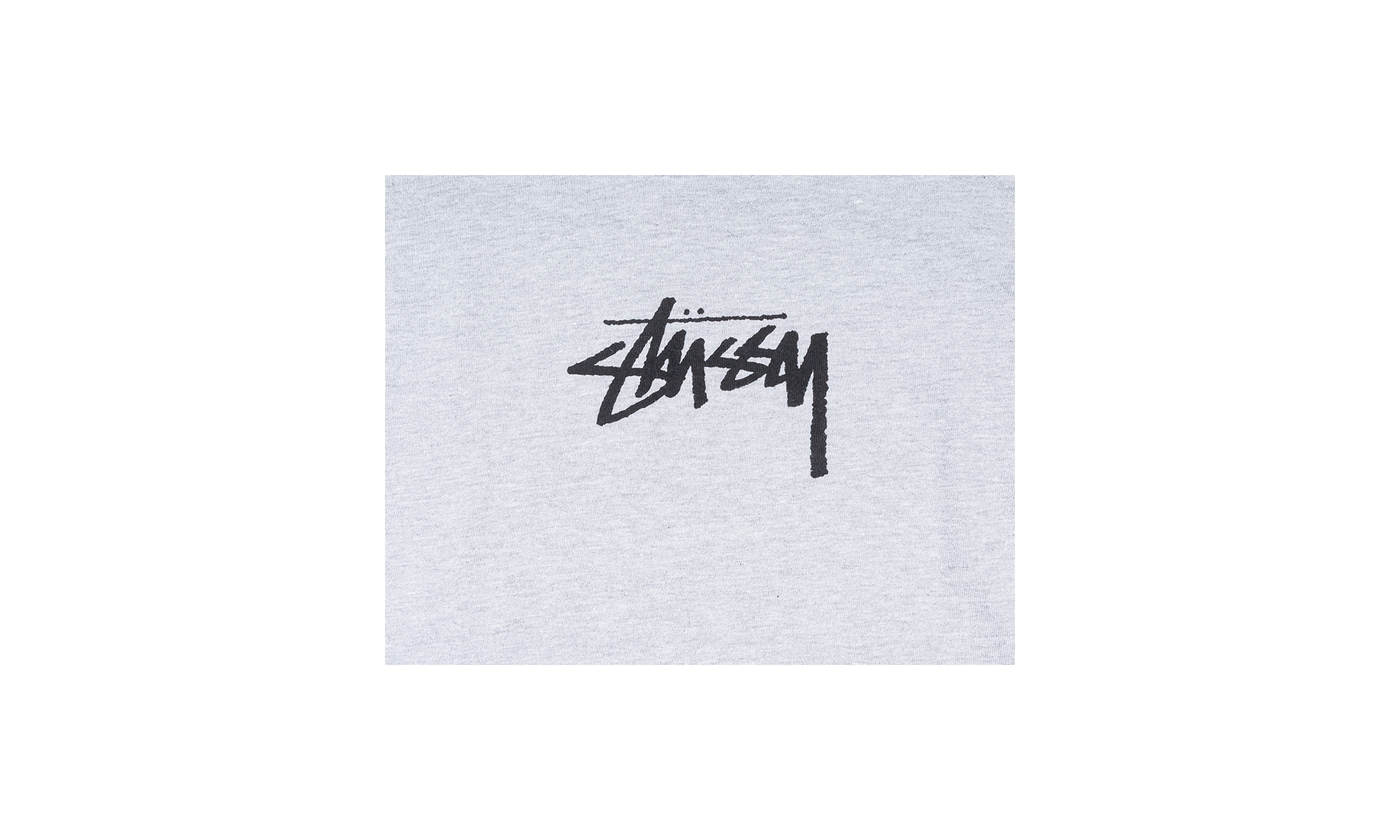 Stock Chest Logo Longsleeve Tee "Grey" STUS103