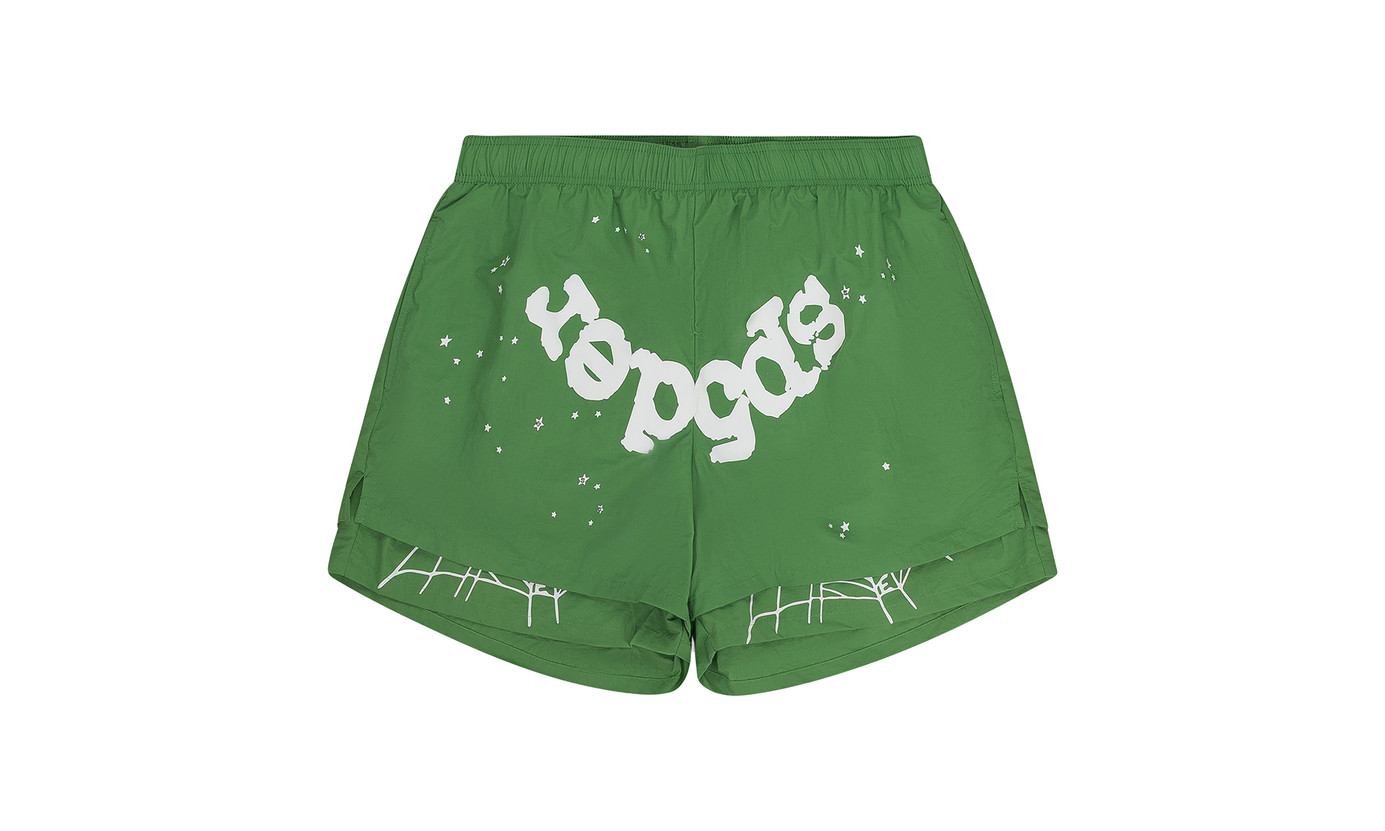 OG WEB DOUBLE LAYER SHORTS "Green" SP5der69