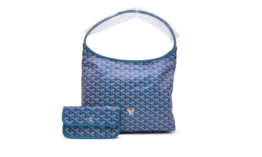 Boheme Hobo Bag "Pearly Blue" GOY01