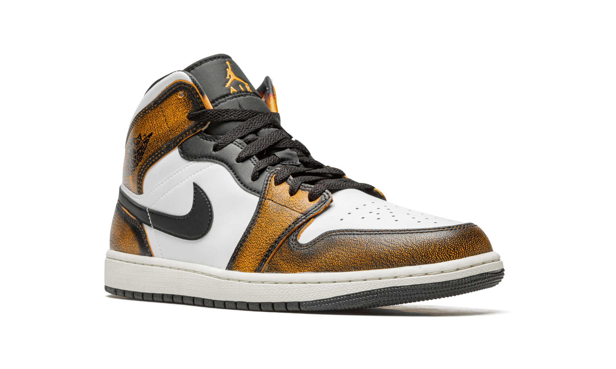 Air Jordan 1 Mid SE "Orange Wear Away" DQ8417 071