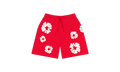 Cotton Wreath Sweatshorts "Red" DT164
