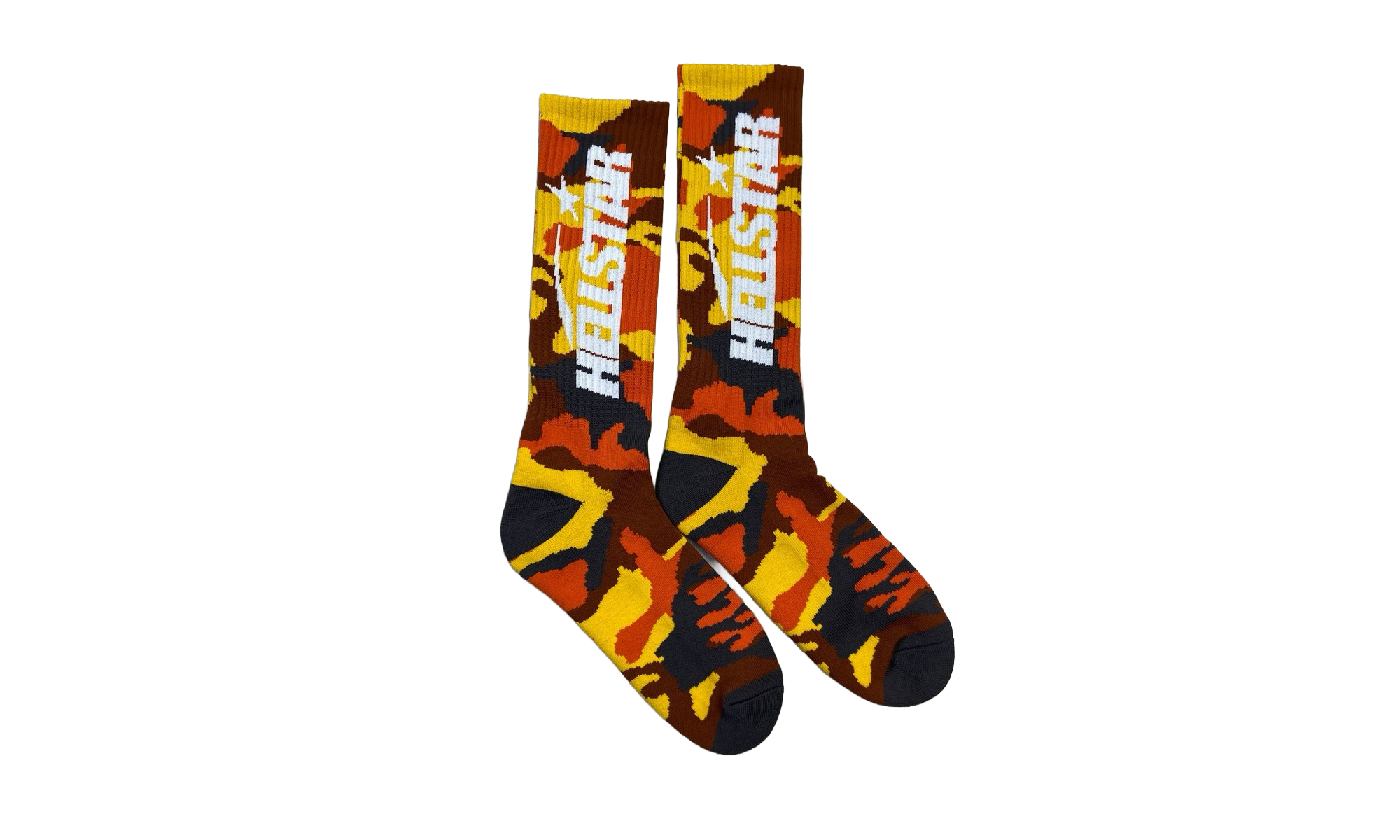 Logo Socks "Camo / Orange" HSR154