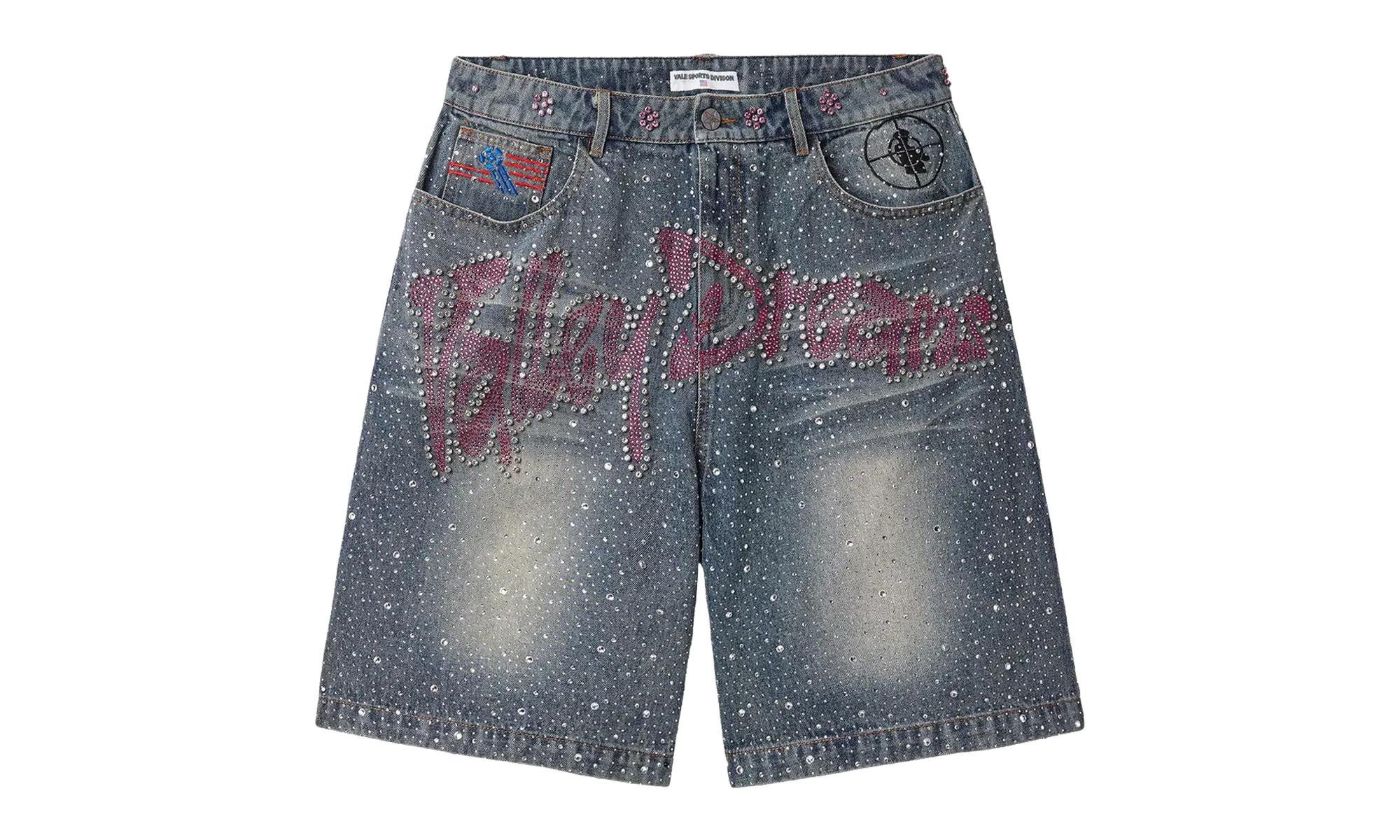 Iced Out Jorts "Mid Blue" VALE 05 012 BL