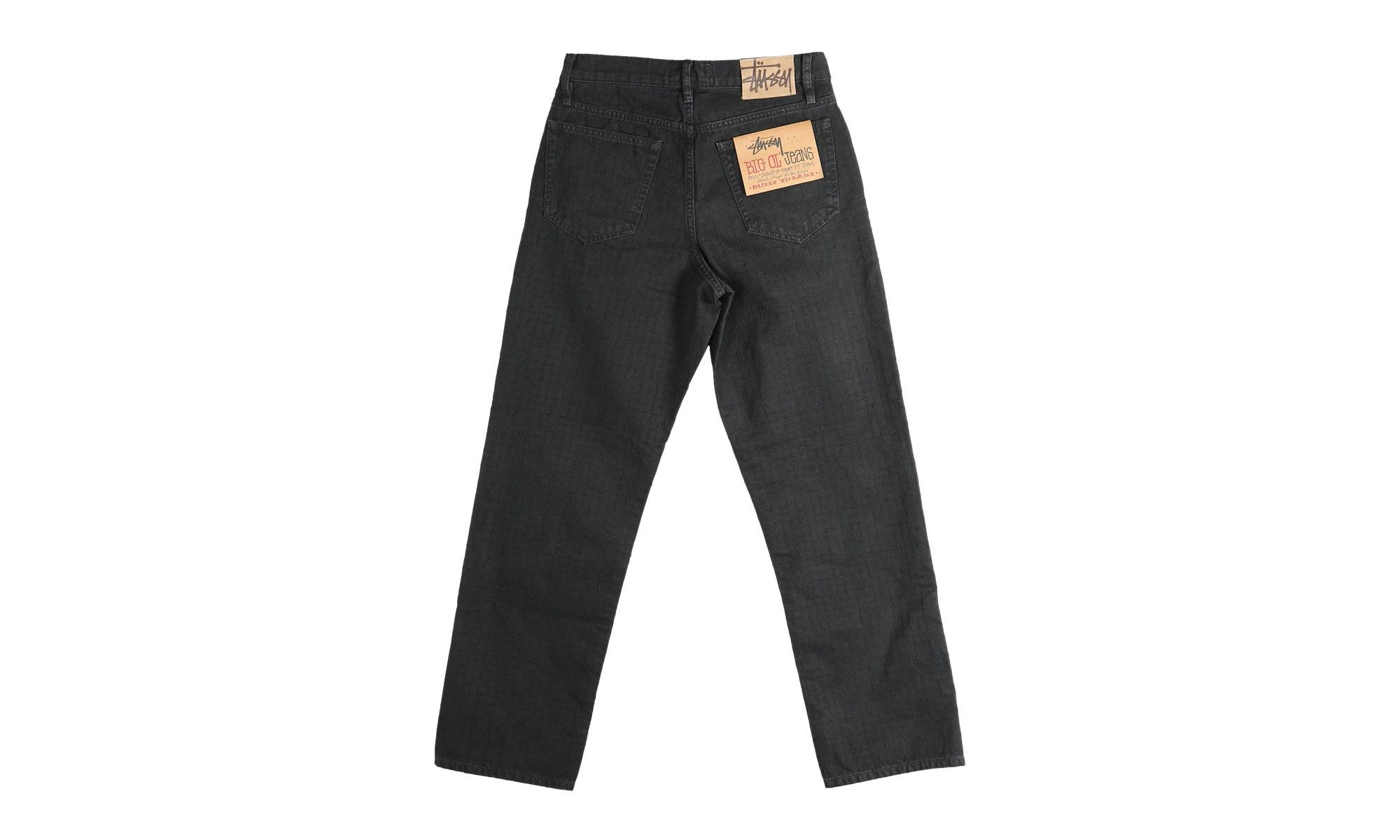 Big Ol Canvas Ndl Pnch Jeans "BLACK" 116673 BLAC