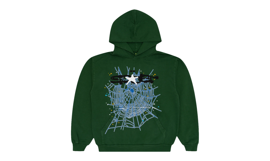 Web Hooded Sweatshirt "Hunter Green" SP5der325