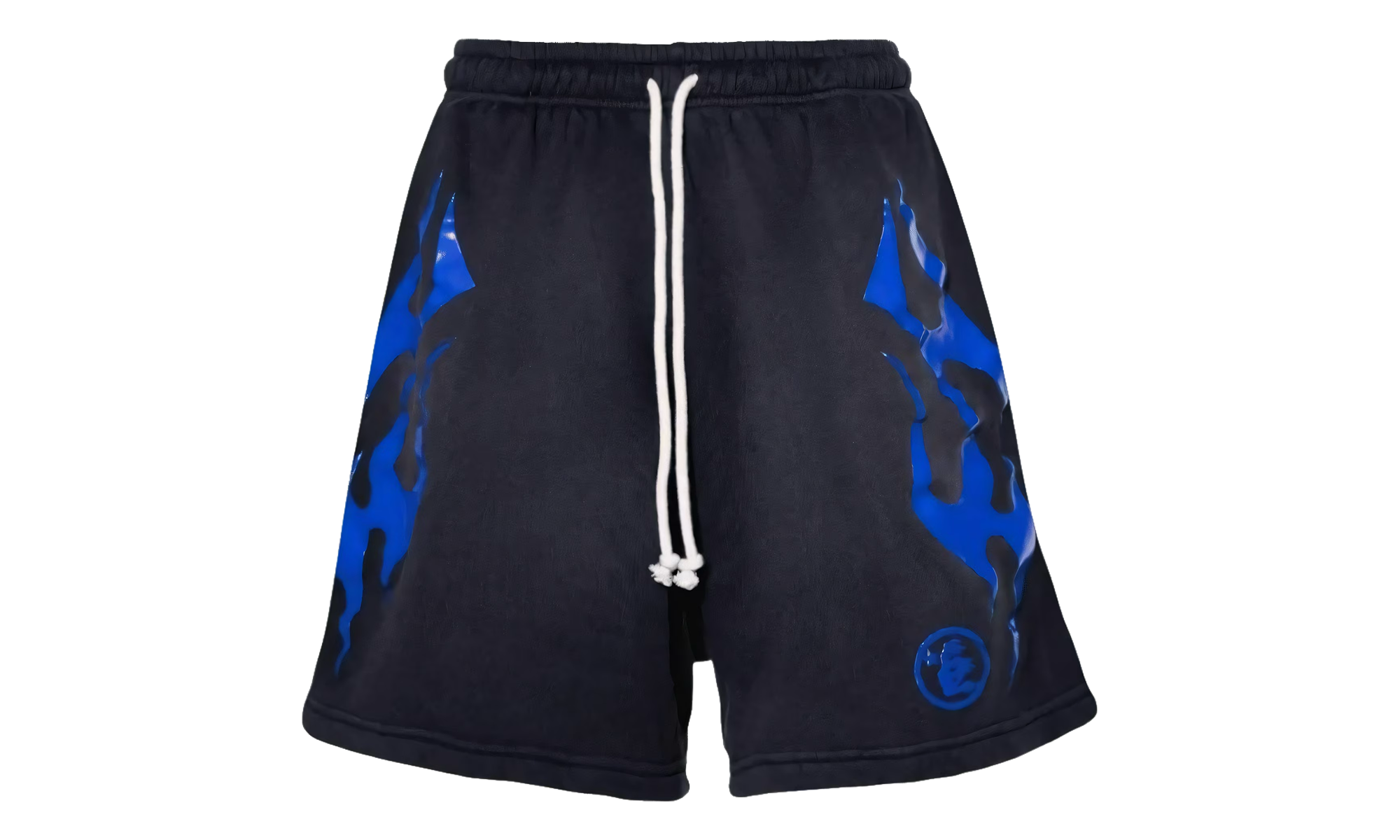Flame Shorts "Black / Blue" HSR098
