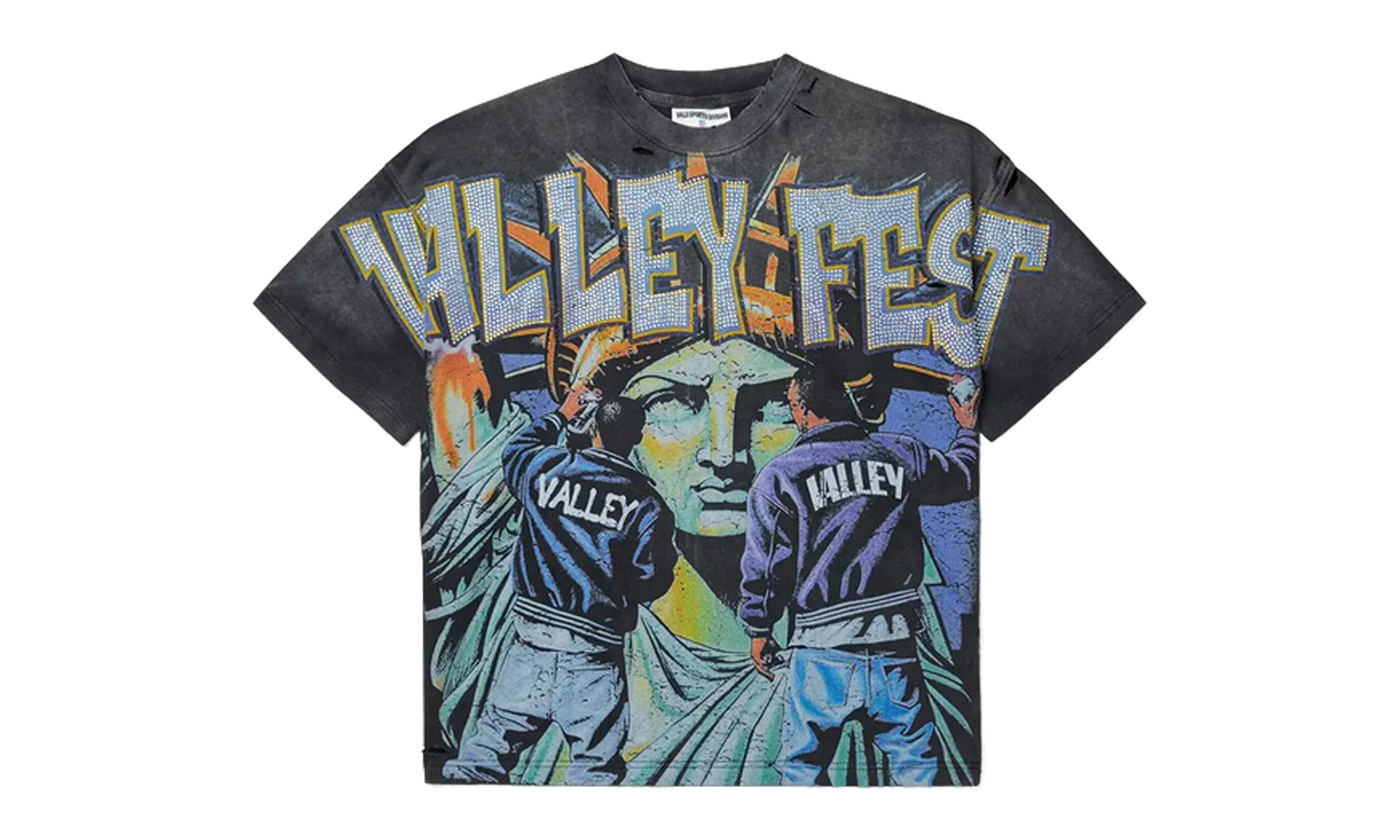 Bling Graffiti Tee "Black" ZWGC0VJ1