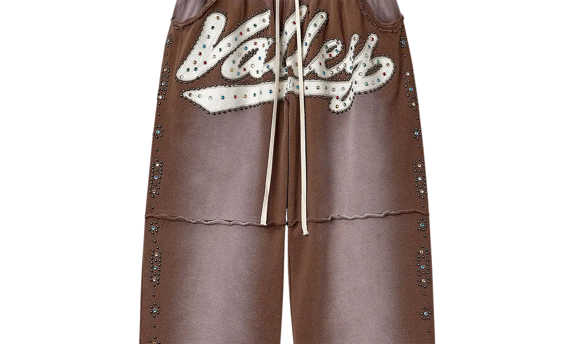 Skittle Sweatpants Jeweled "Brown" VALE 09 014 SSB BR