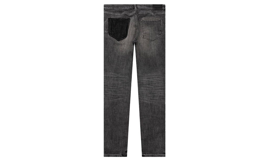 Four Pocket Destroy Silicone Outline Jeans P001 FPGR222