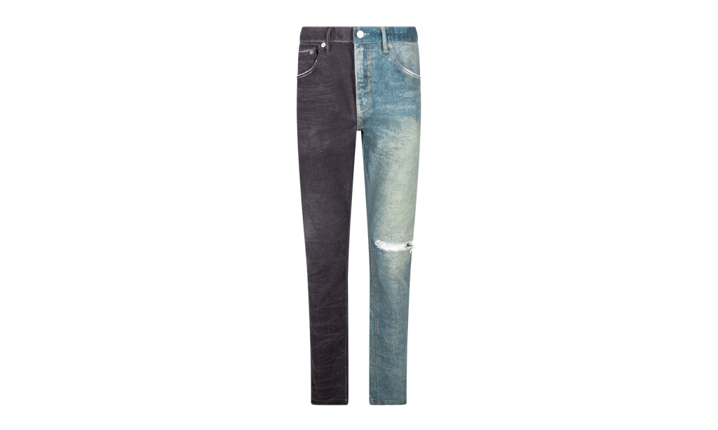 Printed Denim Jeans P001 BINP222