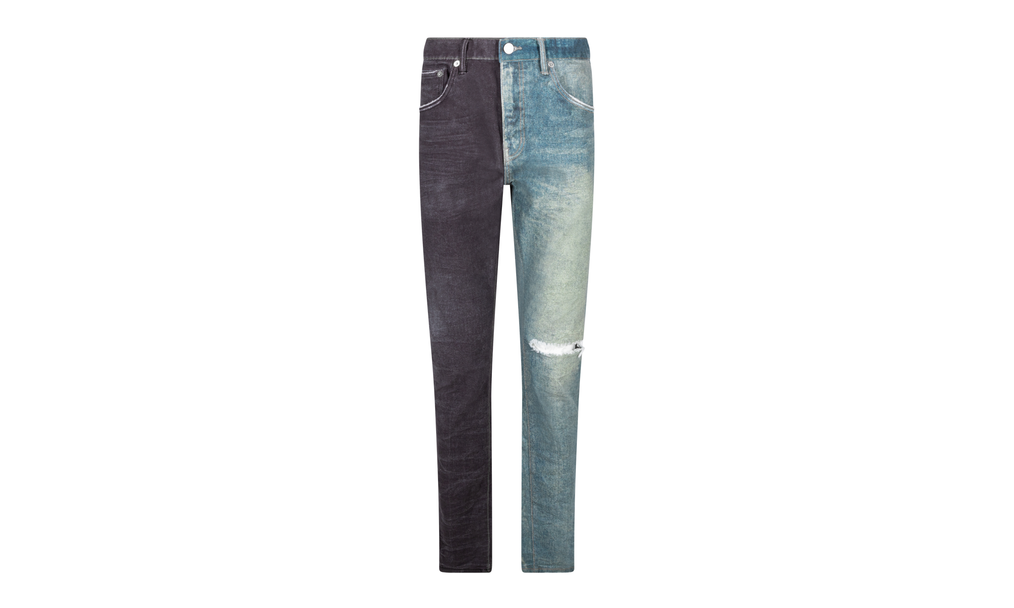 Printed Denim Jeans P001 BINP222