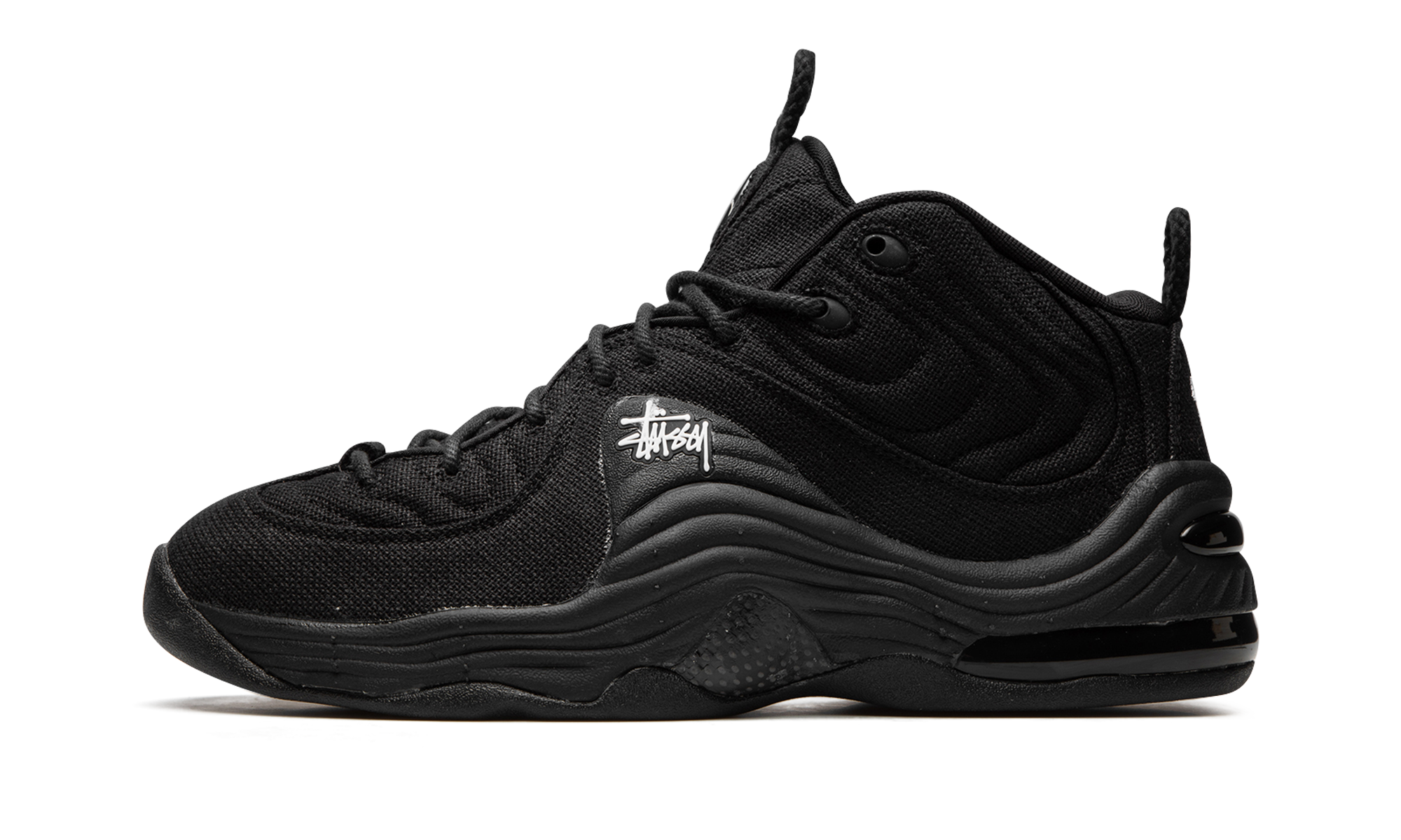 Stussy x Air Penny 2 "Triple Black" DQ5674 001