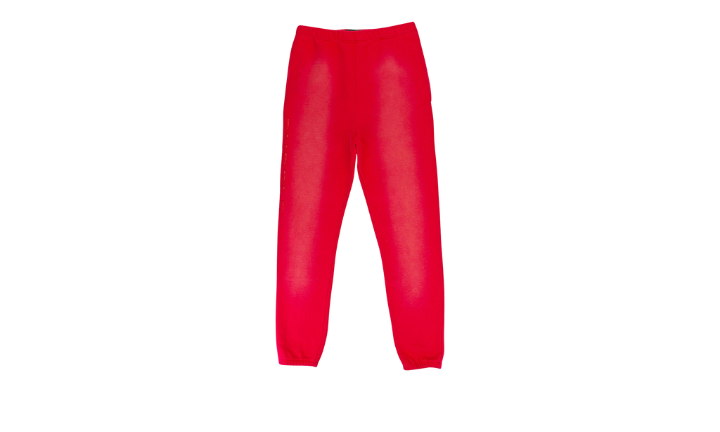 HWT FLEECE SWEATPANT "Red" P440 HRRP423
