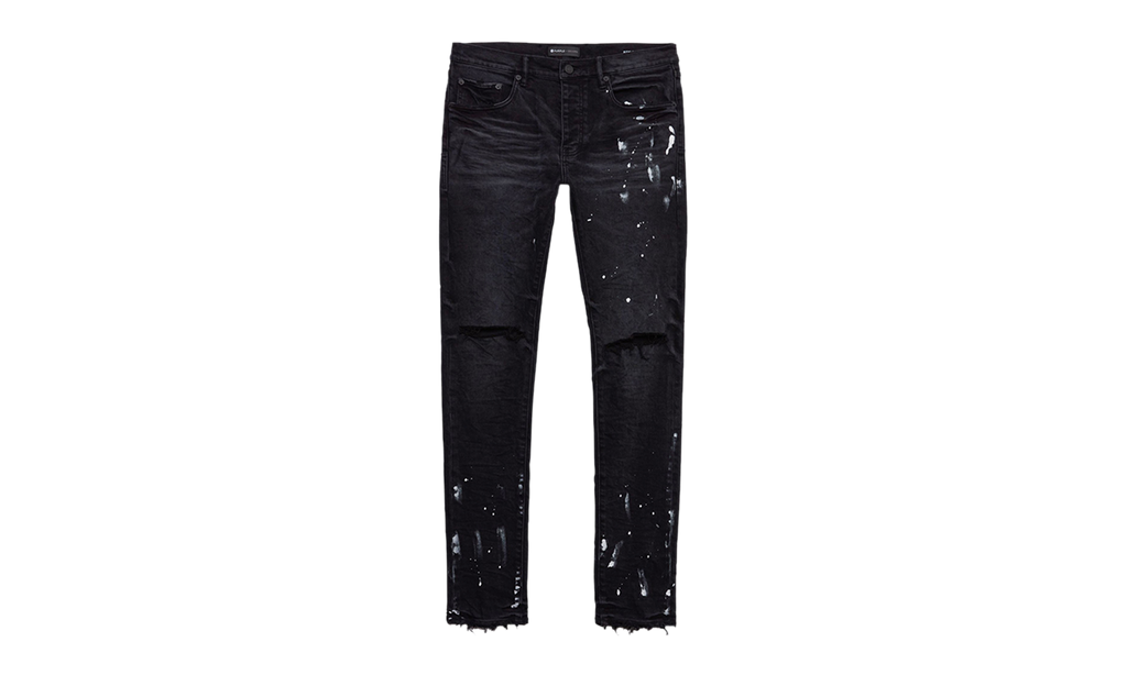 P001 Black Resin Knee Slit "Black" P001 BRKS122