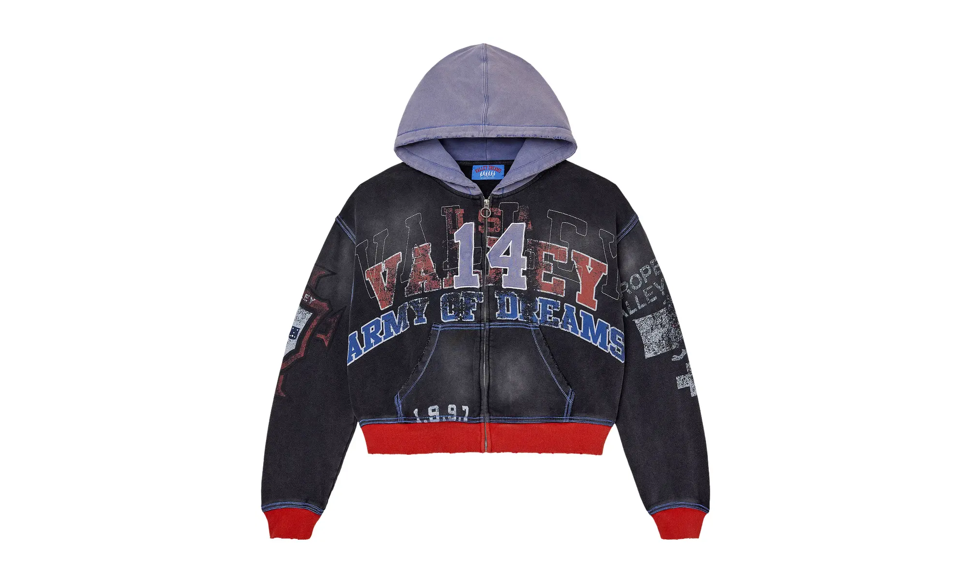 Big 14 Zip Up "Black" VALE 10 007 BZU BK