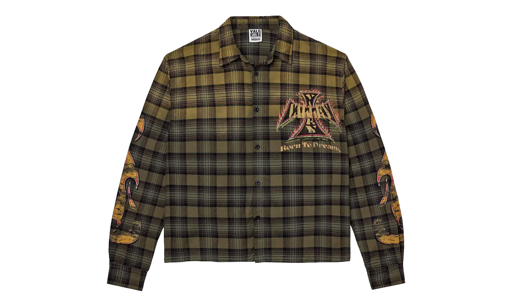Reborn Flannel "Green" LLWJDSQZ