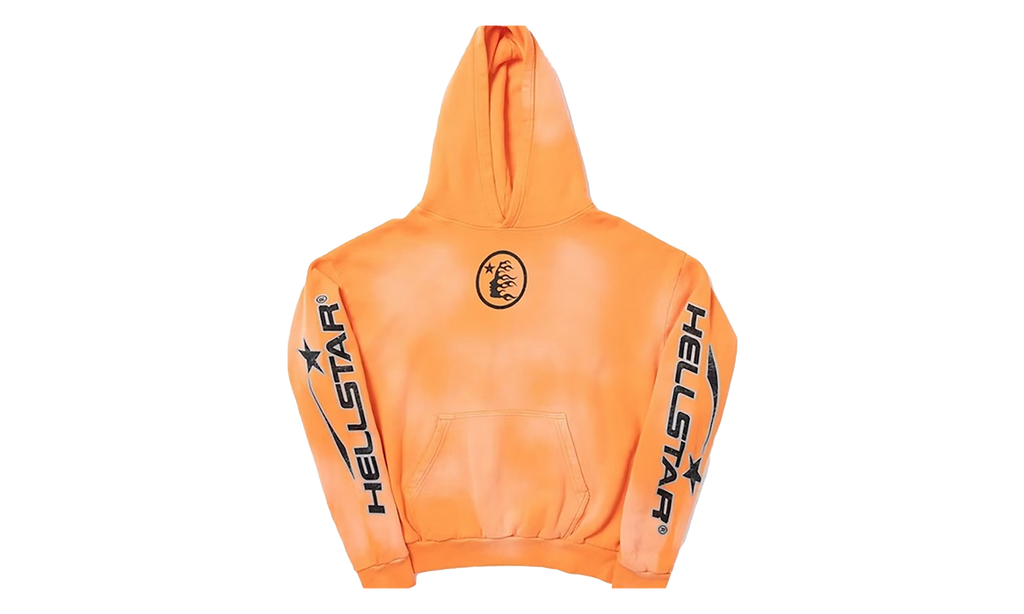 Fire Orange Hoodie "Orange Dye" HSR089