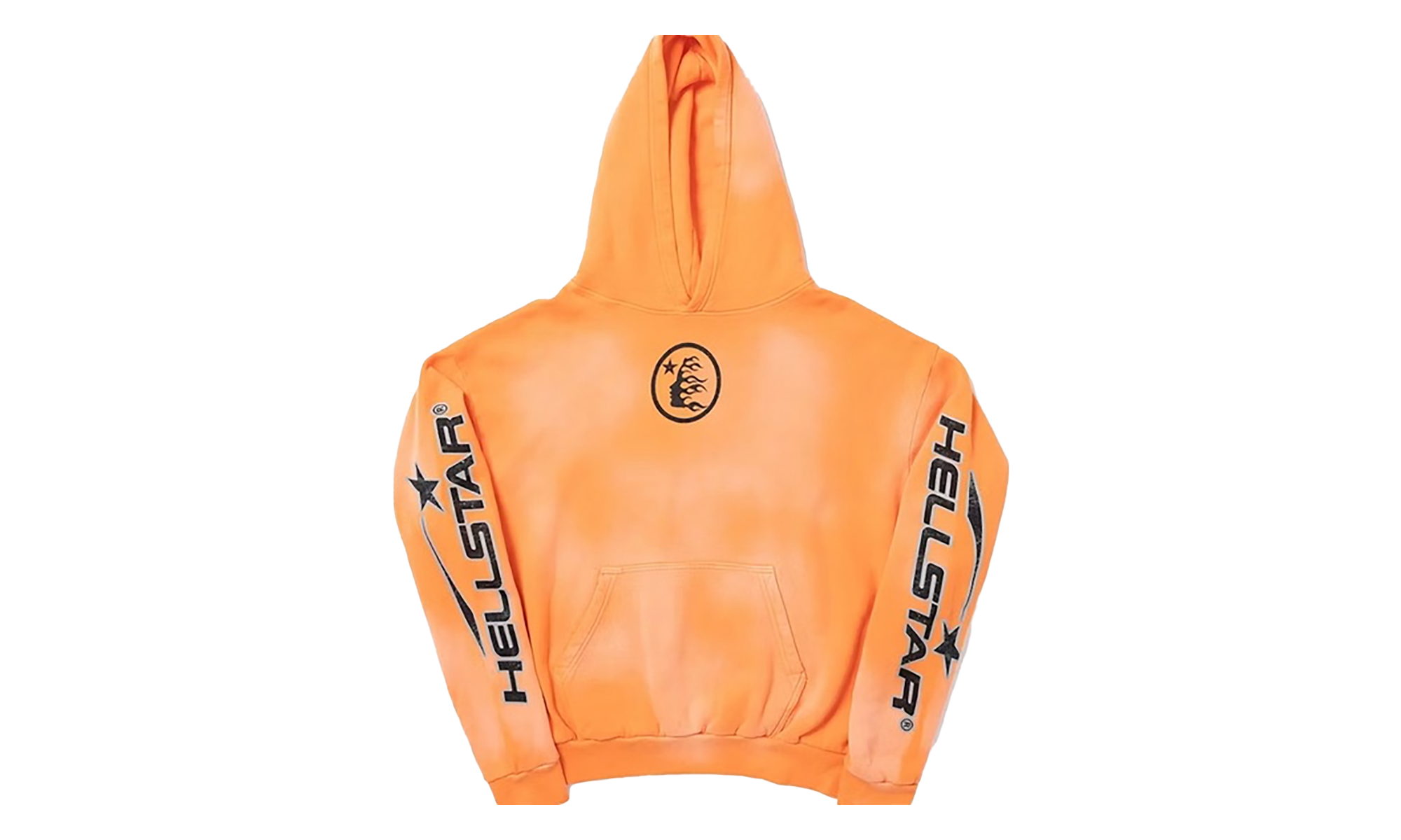 Fire Orange Hoodie "Orange Dye" HSR089