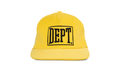 Gym Logo Cap "Yellow / Black" DCH 90013 GOLD