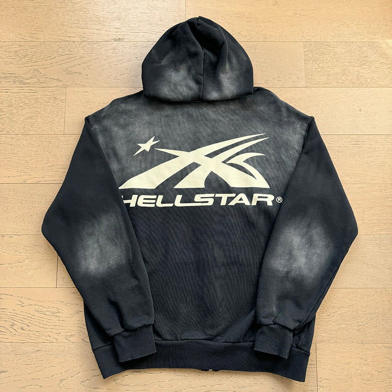 Hellstar Records Graphic Hoodie & Sweatpants Matching Set