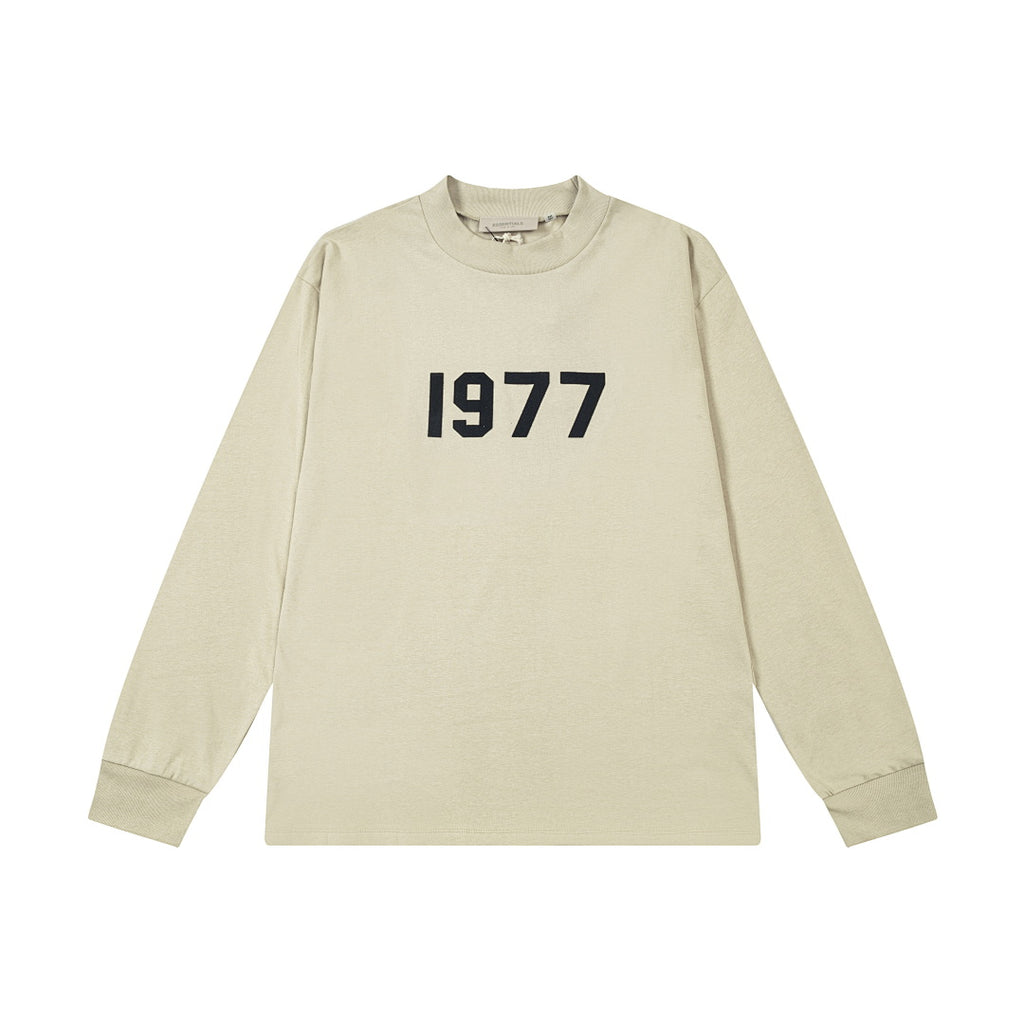 Fear of God Essentials 24SS Silicone Logo Knit Tee - Desert Wheat