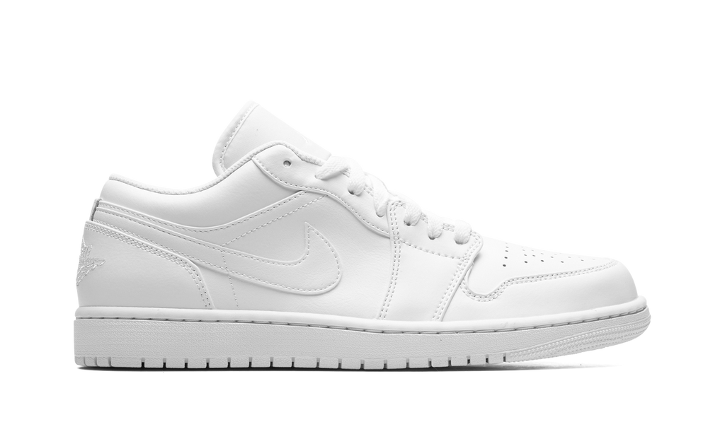 Air Jordan 1 Low "Triple White" 553558 130