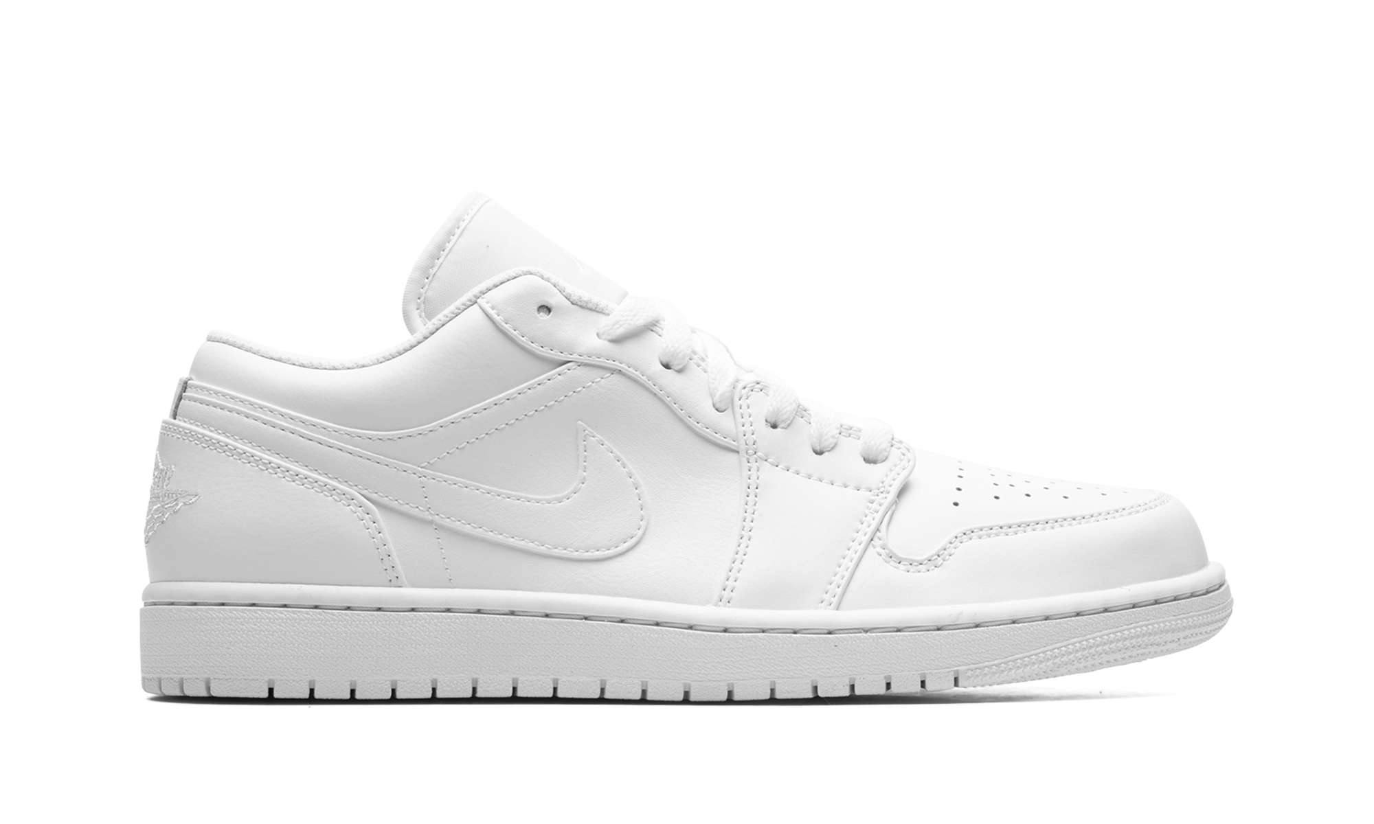 Air Jordan 1 Low "Triple White" 553558 130