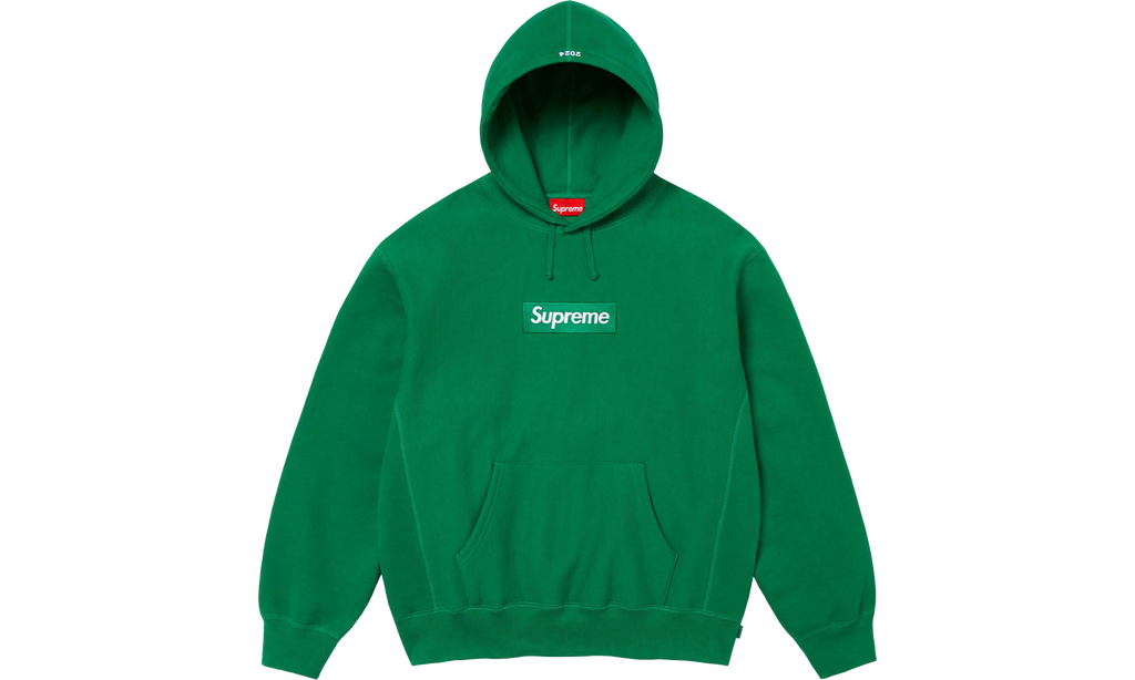 Box Logo Hooded Sweatshirt "FW24 Green" SU933