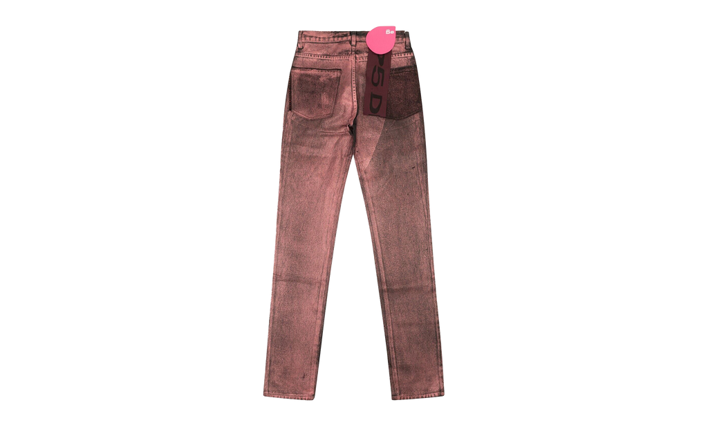 Metallic Wash Jeans "Black / Pink" SP5 XLEVIS METALLIC WASH JEANS