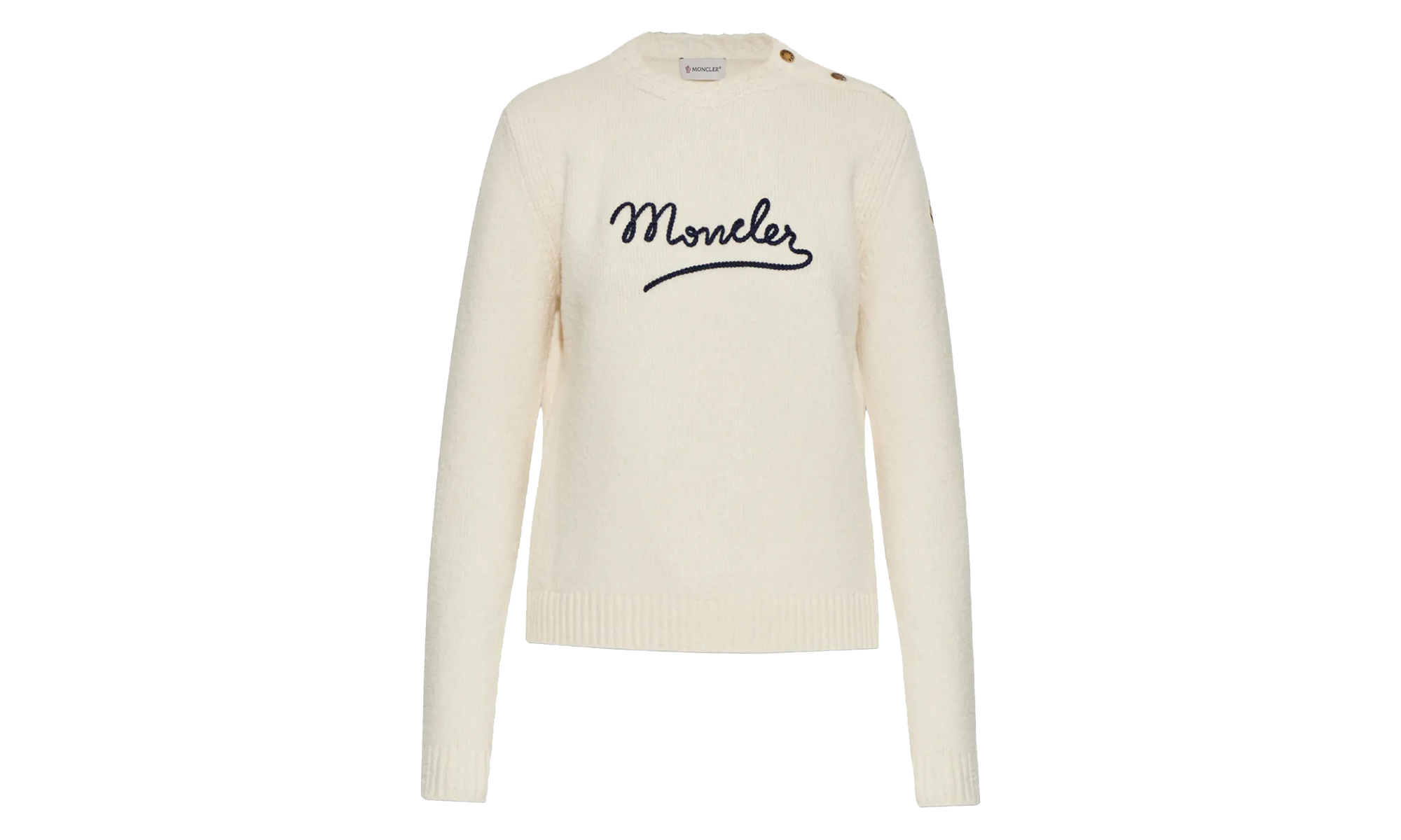 Crew Neck Long Sleeve Top WMNS "Silk White" MON58