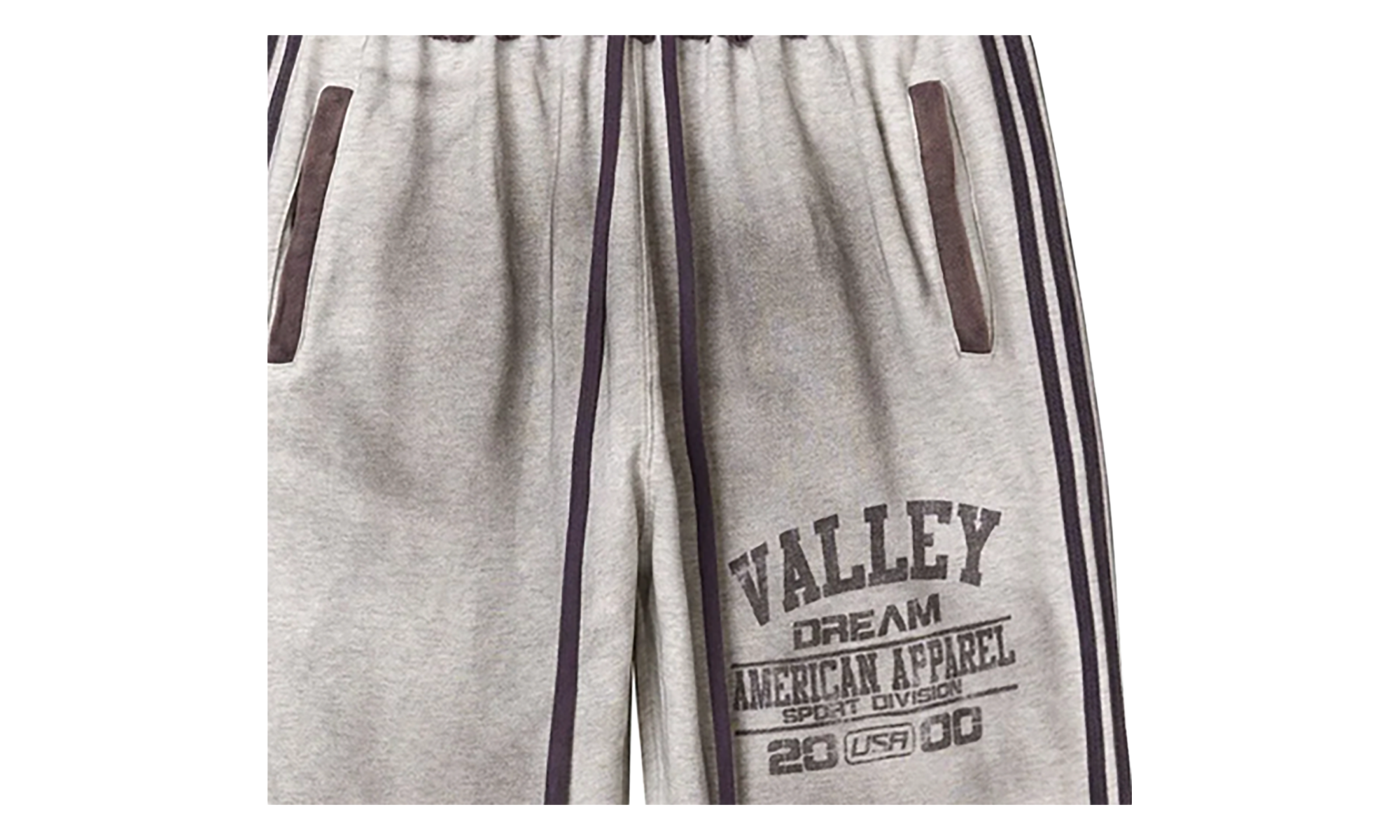 DESTROYER SWEATPANTS "Grey / Purple" VAL104