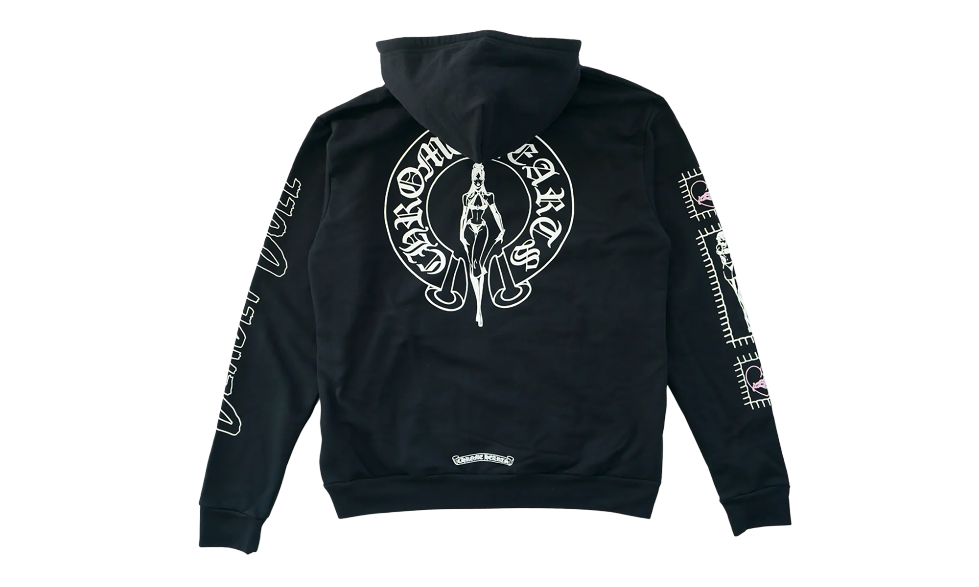 Deadly Doll Zip Up Hoodie "Black / Pink" CHRM0504