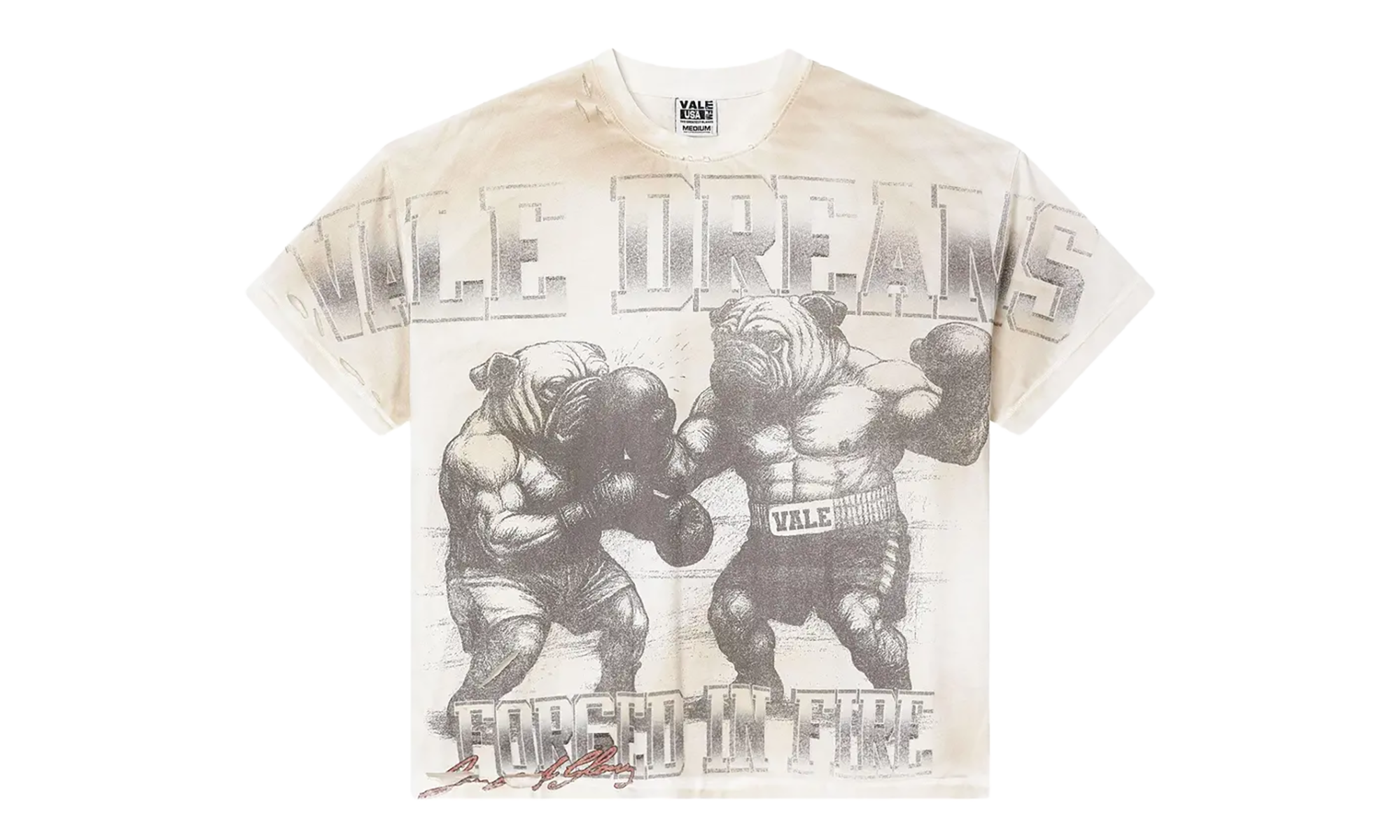 Forged Big T-Shirt "White" G8HZOHXR