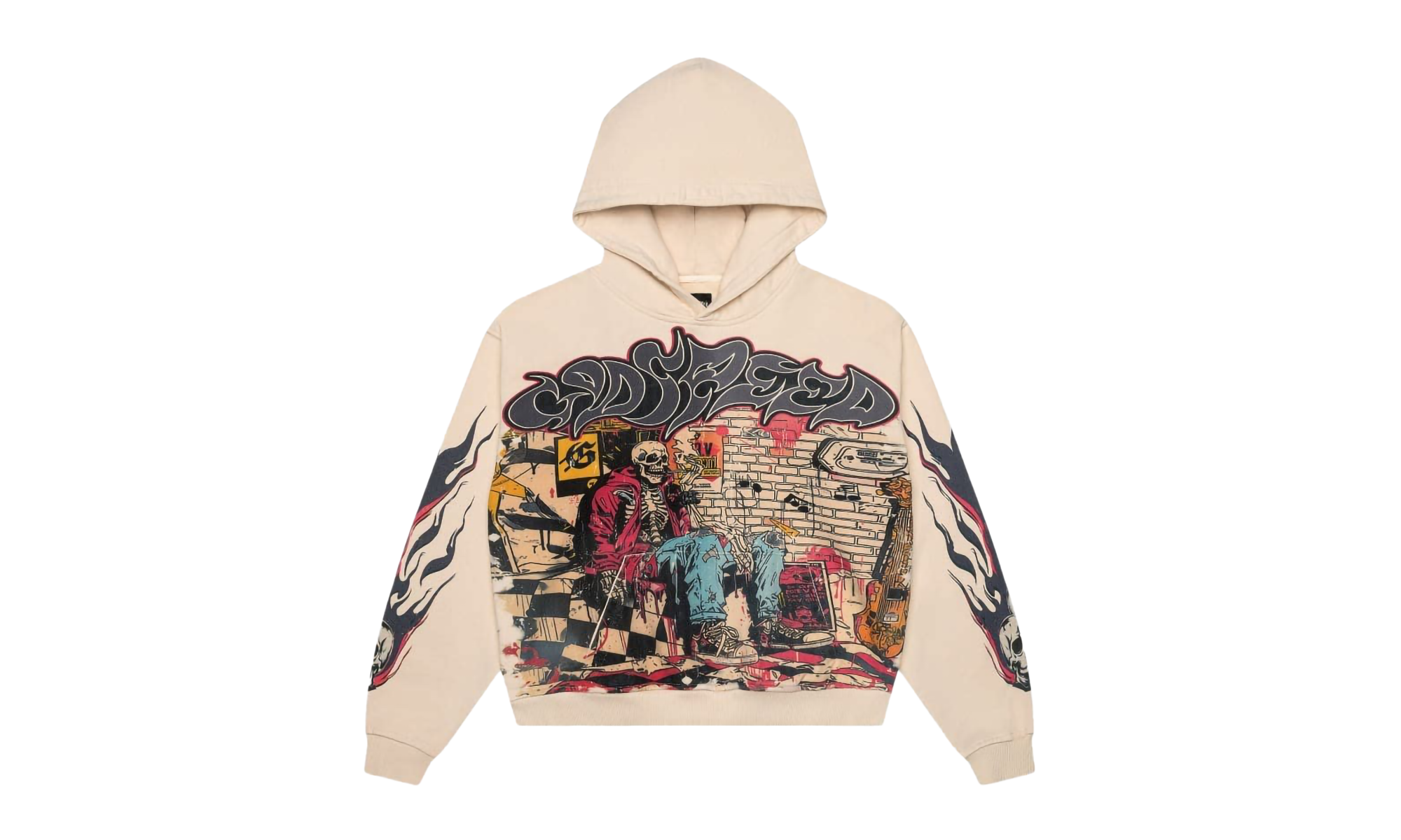 Stoner Hoodie "White" 4DO5Y3FA