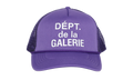 French Logo Trucker Hat "Flo Purple" TCFL 9143 FLO