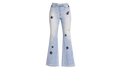 Leather Star Recon Flare Jeans "Multi Indigo" Y0W01406RD MUI
