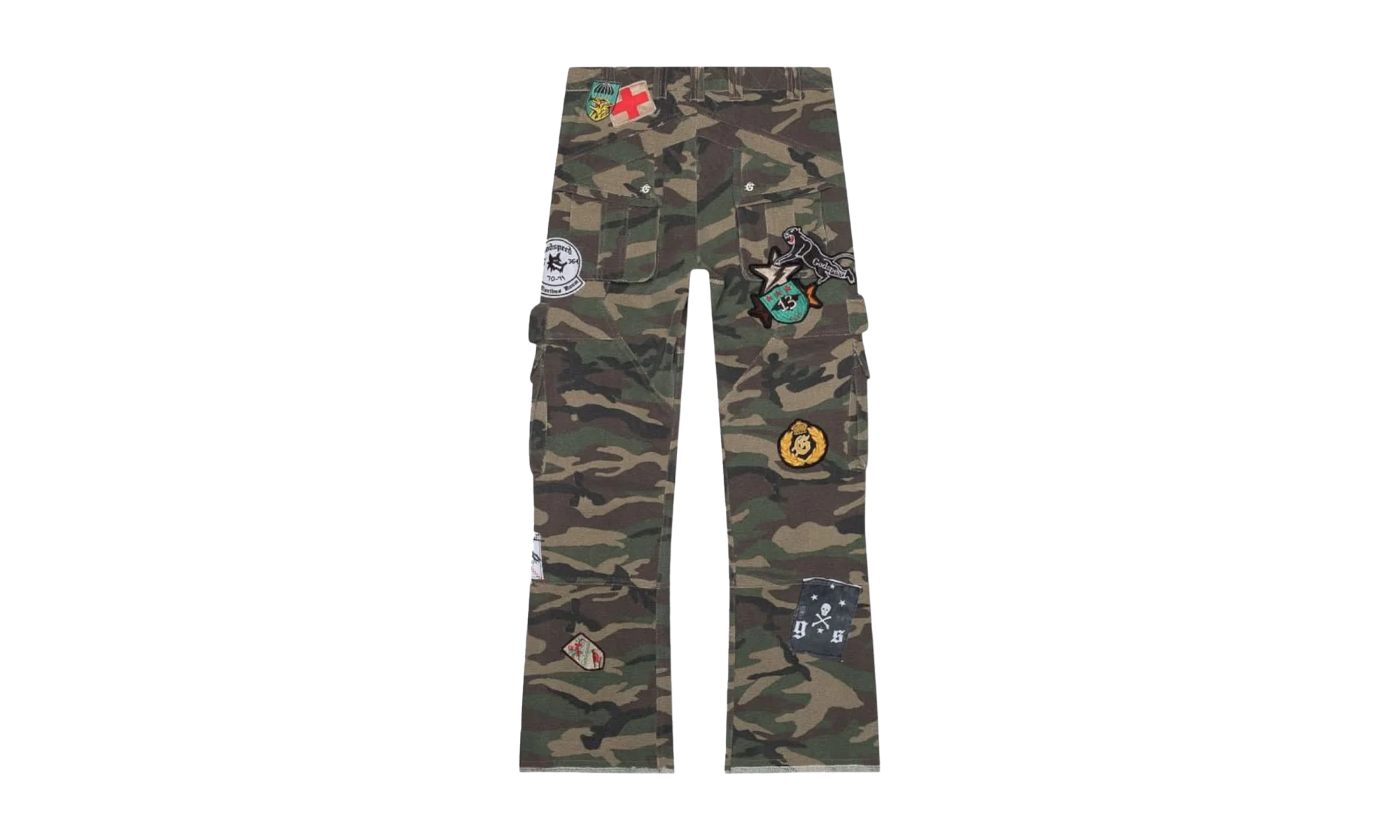 Flared Cargo Pants "Camo" RAVJ9ZA9