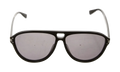Aviator Logo Sunglasses "Black / Black / Silver" XA41764AC BBS