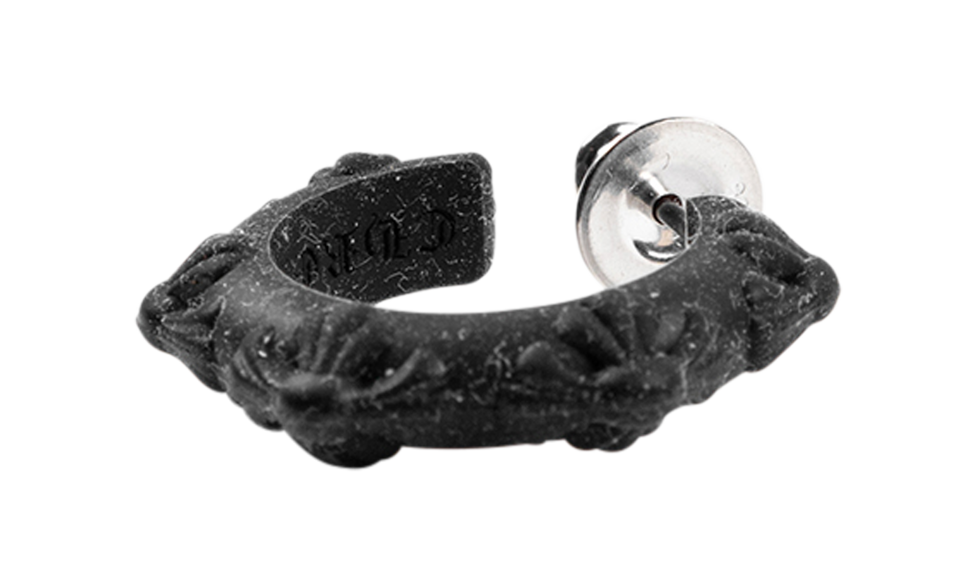 Silicon Earring "Black" CHRM0470