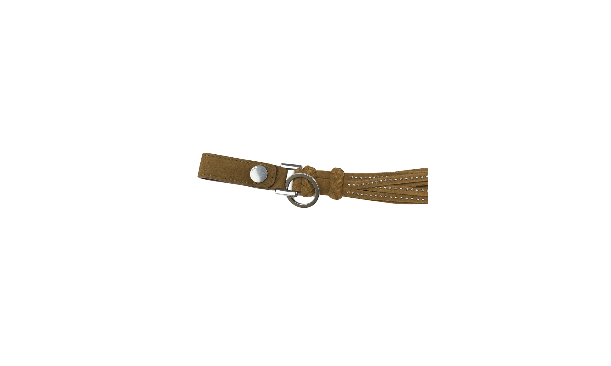 STD SUEDE LONG TASSEL KEYCHAIN "Brown" AKSUE LTABRN