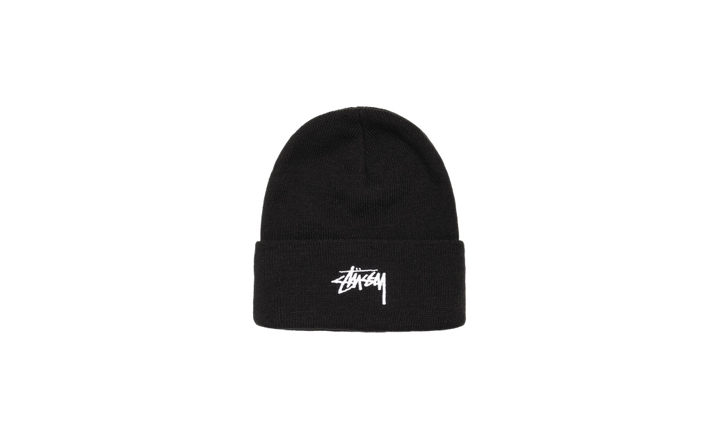 CUFF BEANIE STOCK "Black" STUS109