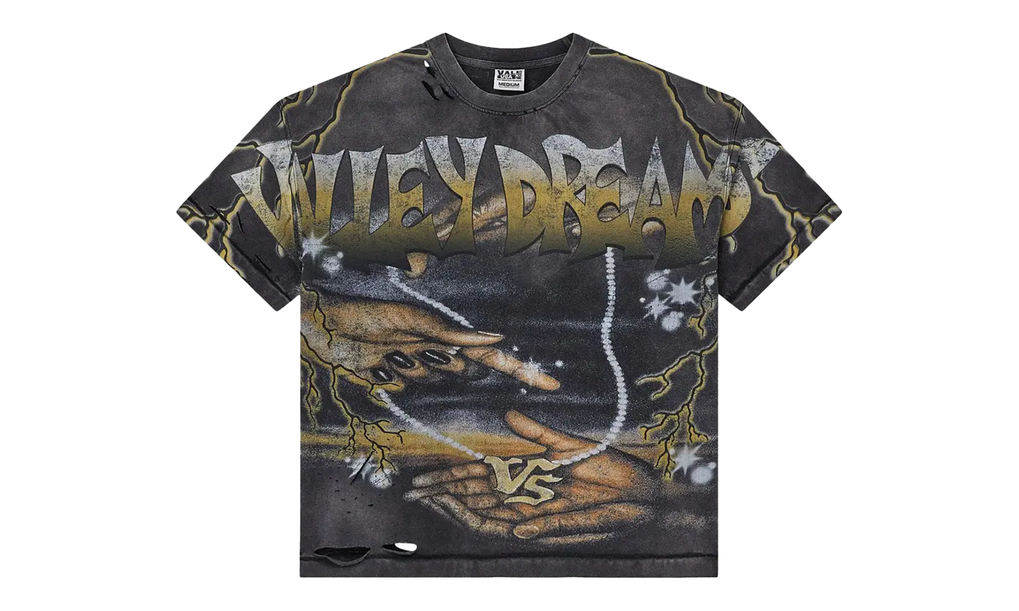 Valley Dream vs Renaissance Tee "Washed Black" HEAWJT9K