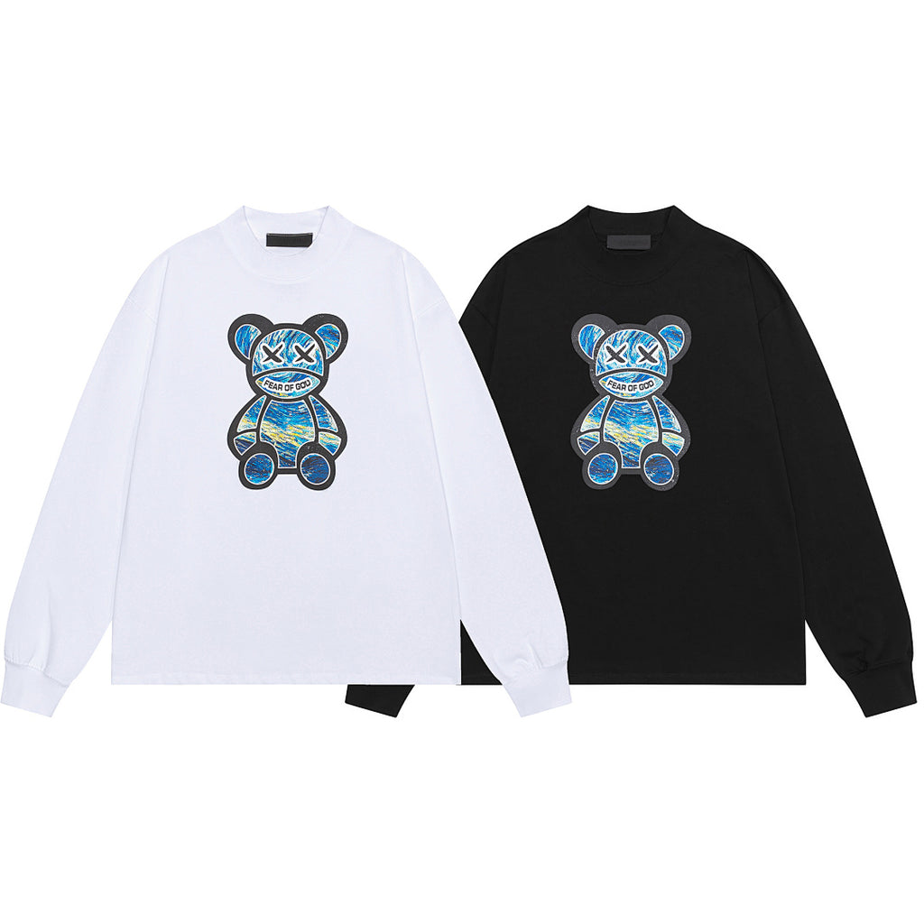 Fear of God Essentials Classic Logo Sweatshirt - Jet Black